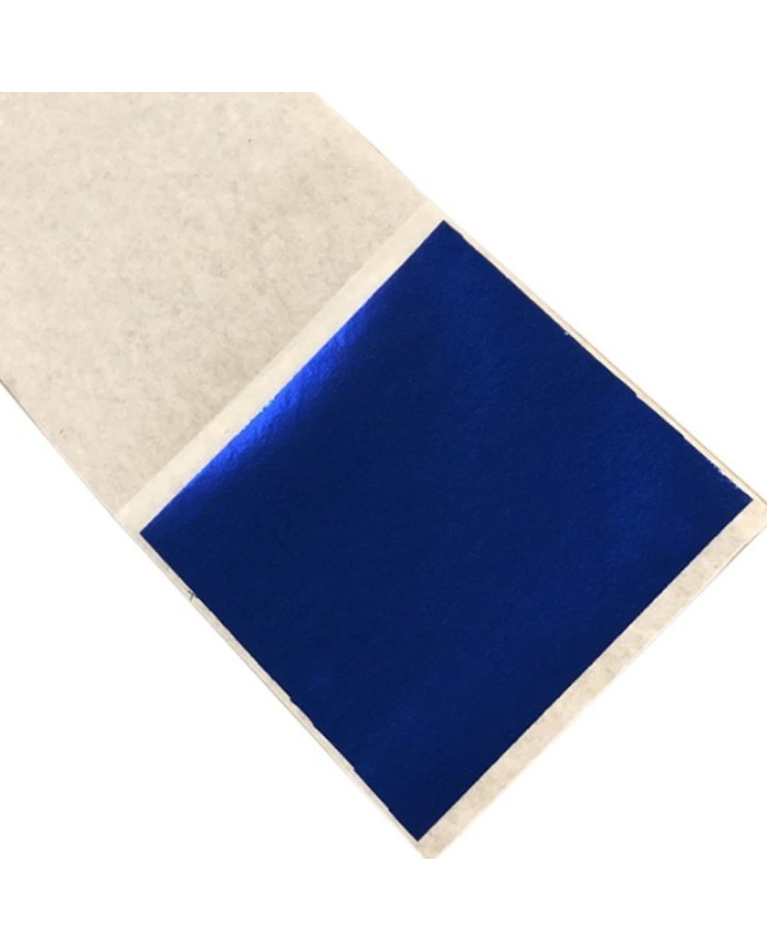 5 Adet Yaprak Varak - Varak Kağıt-Lacivert