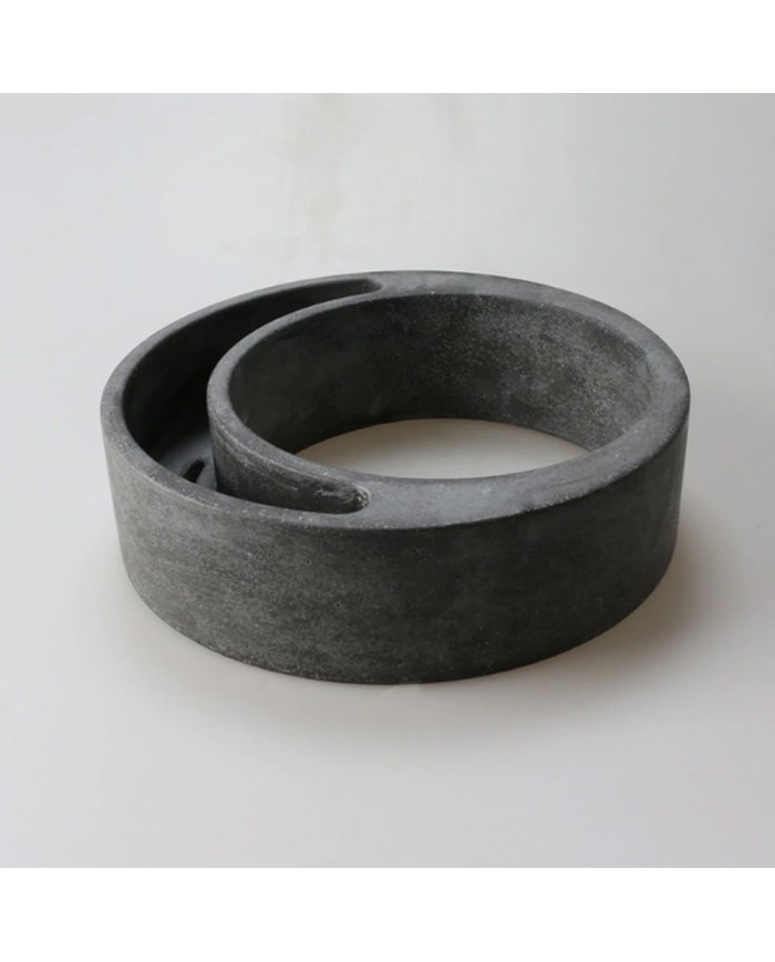 Beton Saksı Dekoratif Kalıbı - Yuvarlak