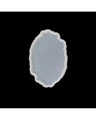 Bardak Altı Reçine Epoksi Kalıp - Oval Dalgalı - B16