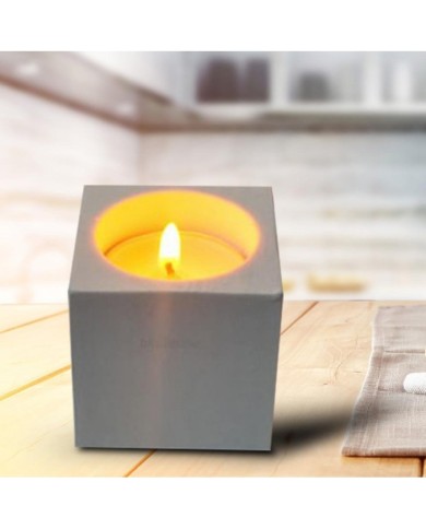 Mum ve Saksı Beton Kalıbı - Kare Tilayt