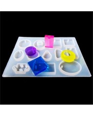 EPOKSİ REÇİNE ÇOKLU TAKI SİLİKON KALIP - 218