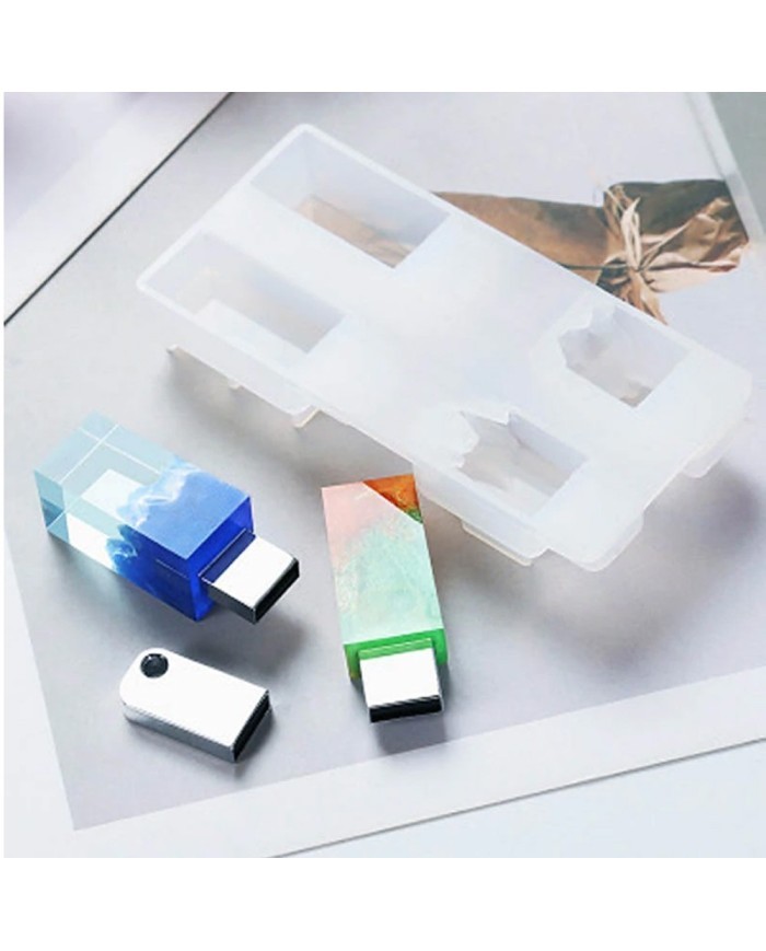 1 Adet 16 gb USB Reçine Epoksi Kalıbı - Flash Kalıbı - Kod:930