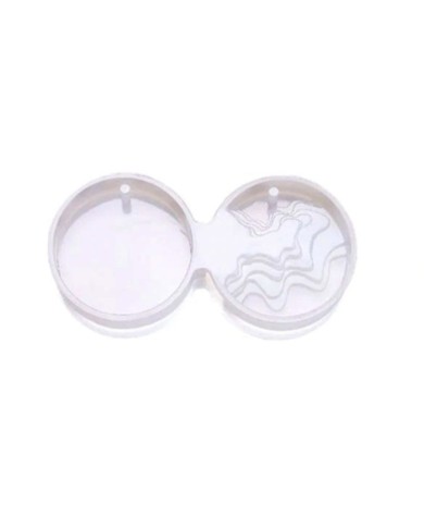 Kolye Reçine Epoksi Kalıbı - Yuvarlak -Kod:923