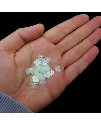 Epoksi Süsleme Pulu - Fosforlu Çiçek Yeşil