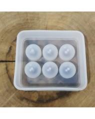 16 mm Yuvarlak Boncuk Tesbih Reçine Silikon Kalıbı -Kod:249