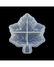 Yaprak Çerezlik 14.50cm- Reçine Epoksi ve Beton Kalıbı -Kod:946