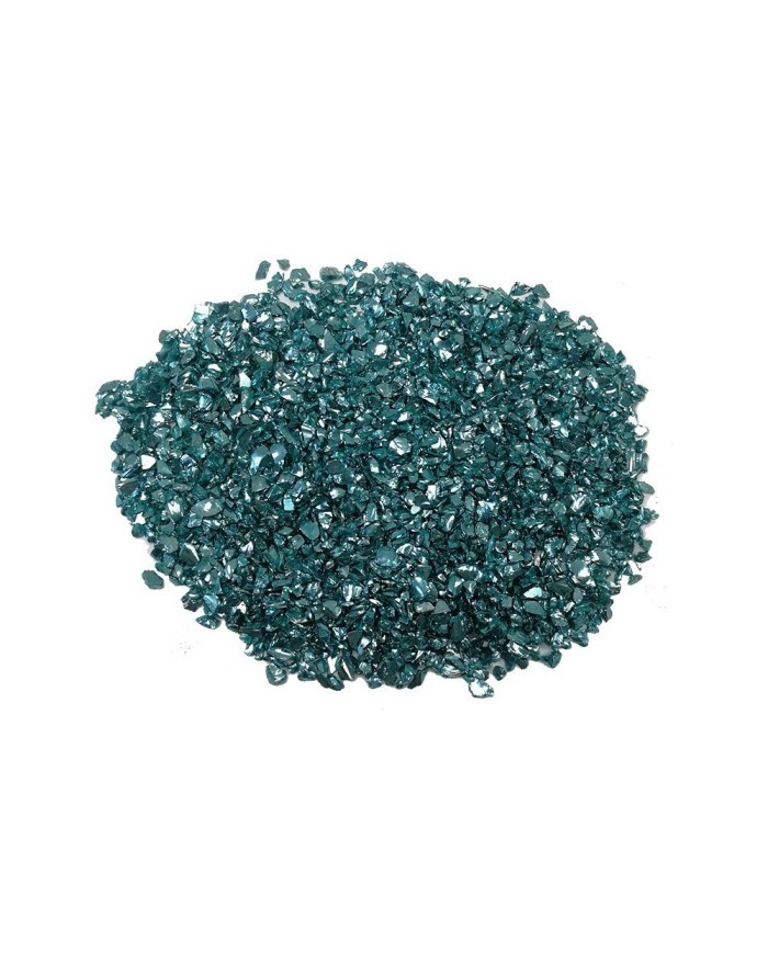 Cam Kırığı Turkuaz Mavi Teneke Havyar - İNCE 250 gr