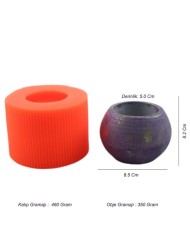 Yuvarlak Beton Saksı Silikon Kalıp - 120