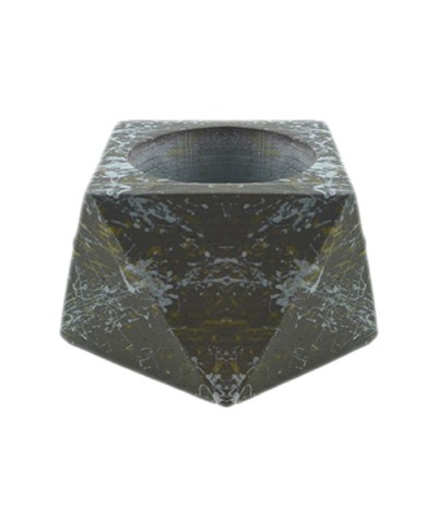 Prizma Model Beton Saksı Silikon Kalıp - 122