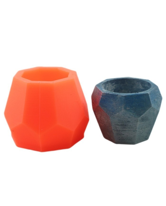 Beton Saksı Silikon Kalıp - 123