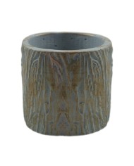 Motifli Beton Saksı Silikon Kalıp - 124