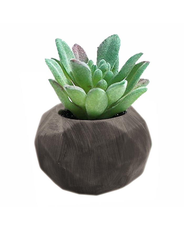 Yuvarlak Geometrik Beton Saksı Silikon Kalıp - 150