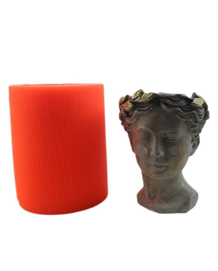 Helen Beton Saksı Silikon Kalıp - 154