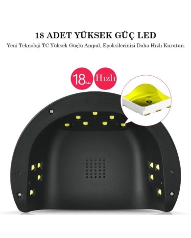 Epoksi Reçine Kurutucu - Beyaz Renk - 54W