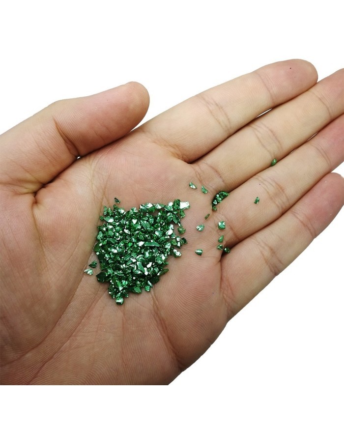 Cam Kırığı Zümrüt Yeşili Teneke Havyar - İNCE 250 gr