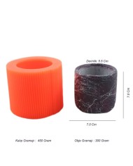 Beton Saksı Silikon Kalıp - 167