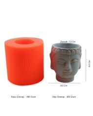 Buda Beton Saksı Silikon Kalıp - 168