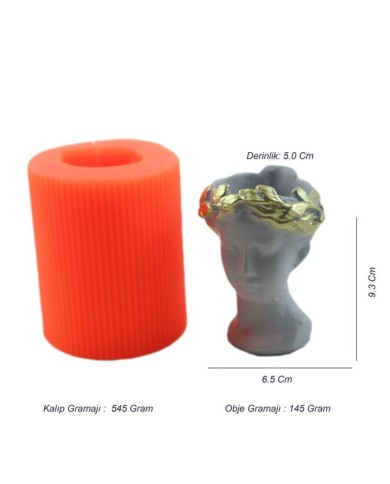 Helen Beton Saksı Silikon Kalıp - 169