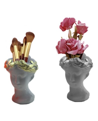 Helen Beton Saksı Silikon Kalıp - 169