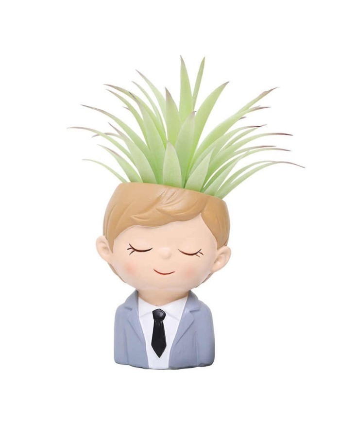 Erkek Çocuk Beton Saksı Silikon Kalıp - 171