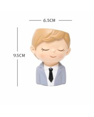 Erkek Çocuk Beton Saksı Silikon Kalıp - 171