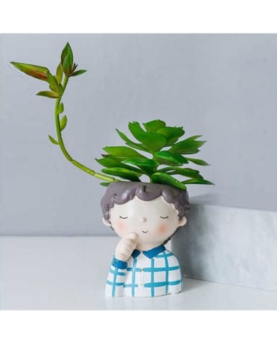 Erkek Beton Saksı Silikon Kalıp - 172