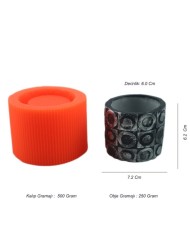 Beton Saksı Silikon Kalıp - 176