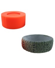 Bonsai Beton Saksı Silikon Kalıp - 184