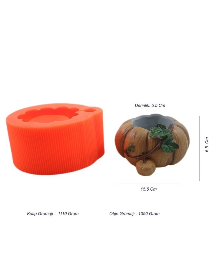 Beton Saksı Silikon Kalıp - 185