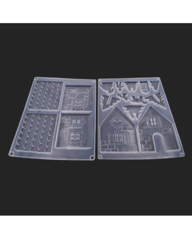 Reçine Epoksi Kalıp Ev Modeli -Kod:176