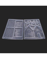 Reçine Epoksi Kalıp Ev Modeli -Kod:176