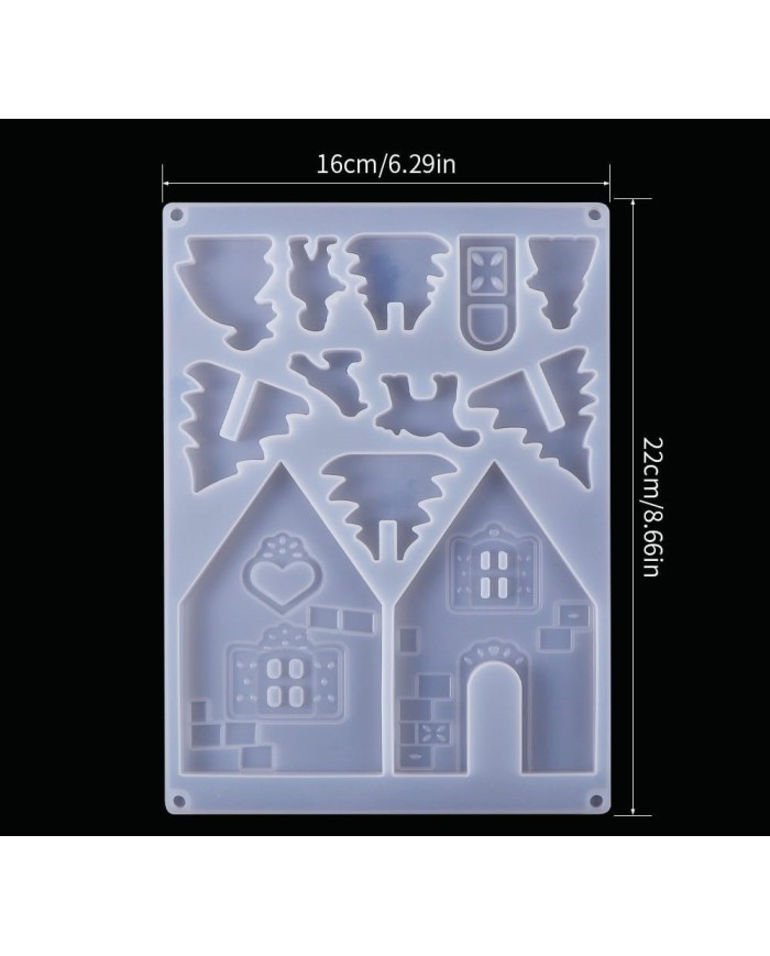 Reçine Epoksi Kalıp Ev Modeli -Kod:176