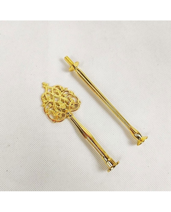 Kek Stant Aparatı Çini Desenleri Gold