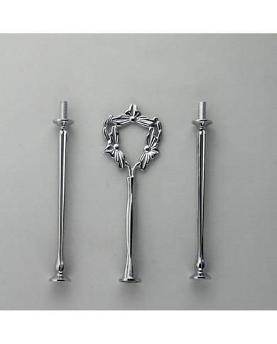 Kek Stant Aparatı Üç Yaprak Nikel Gümüş