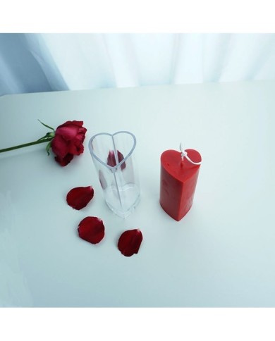 Mika Mum Kalıbı - Kalp Model Mum Kalıbı - 111