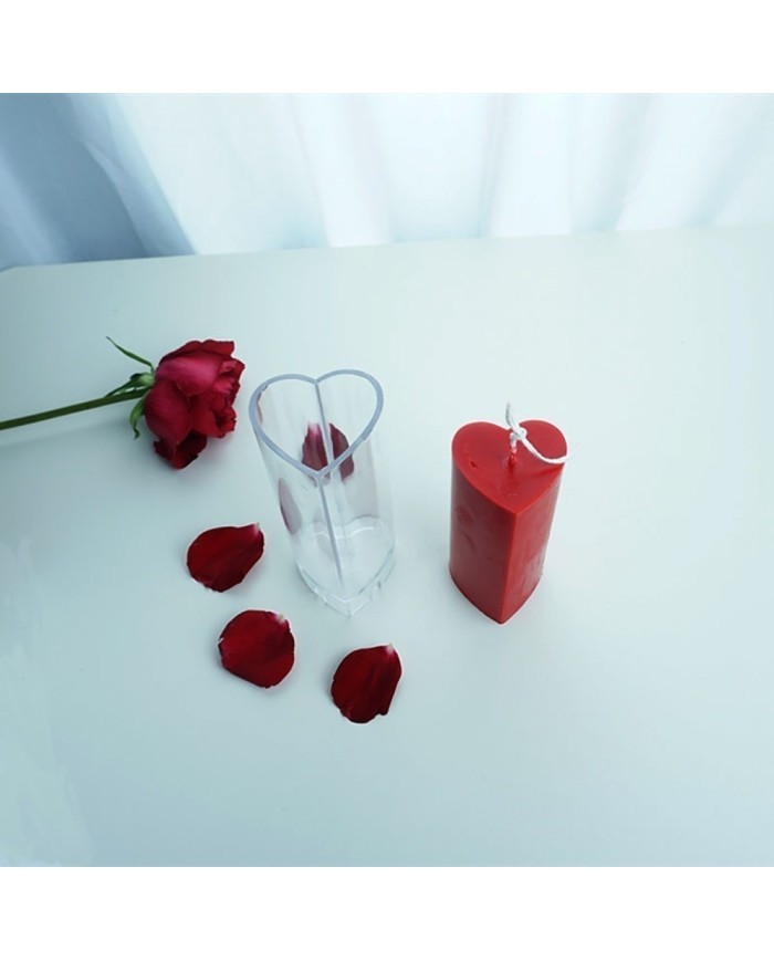 Mika Mum Kalıbı - Kalp Model Mum Kalıbı - 111