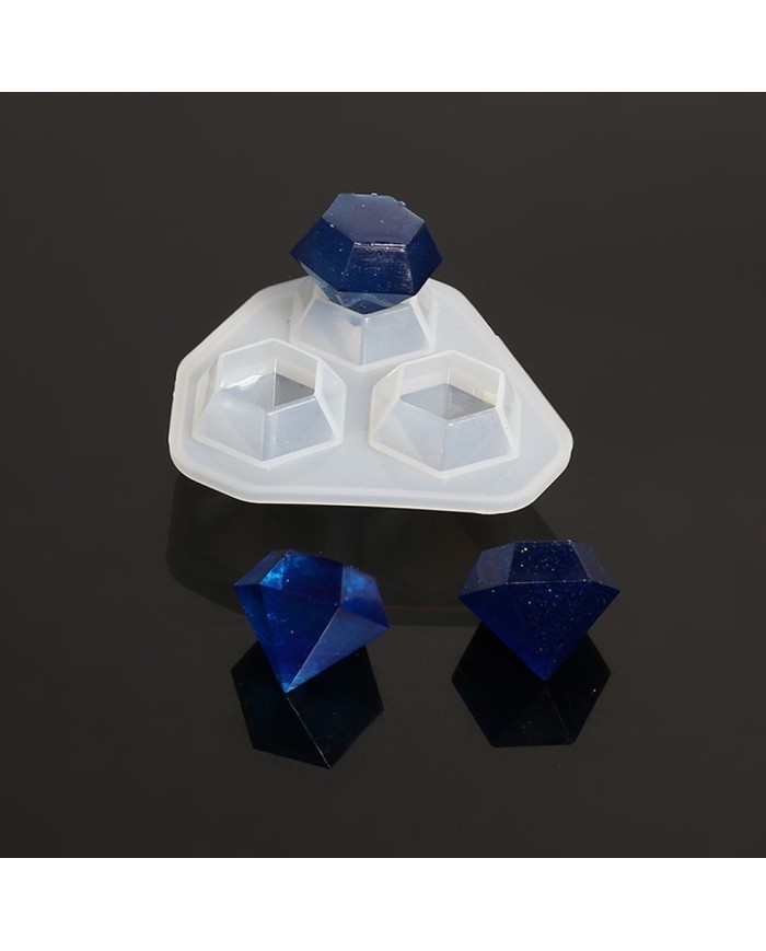 Kristal Damla Reçine Epoksi Kalıp - Küçük Boy -Kod:63