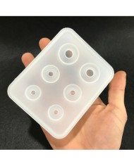 Çoklu Damla Boncuk Reçine Epoksi Kalıbı - Büyük -Kod:248