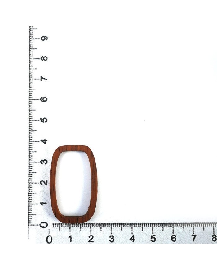 Ahşap Eskitme Kolye Ucu