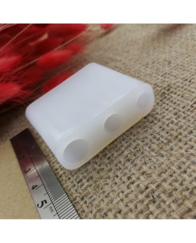 Reçine Epoksi Kalıp - Çoklu Silindir Kolye ve Küpe -Kod:55