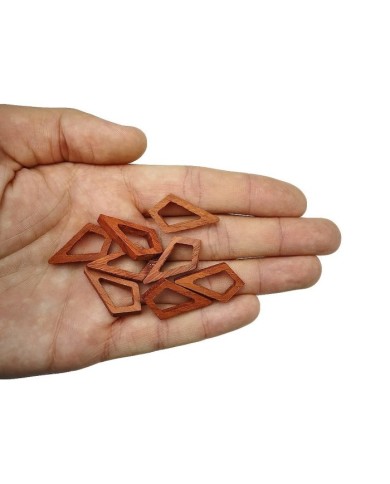 Ahşap eskitme Kolye ucu