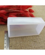 Dikdörtgen Reçine Epoksi,Mum,Sabun ve Beton Kalıbı 8 cm -Kod:58