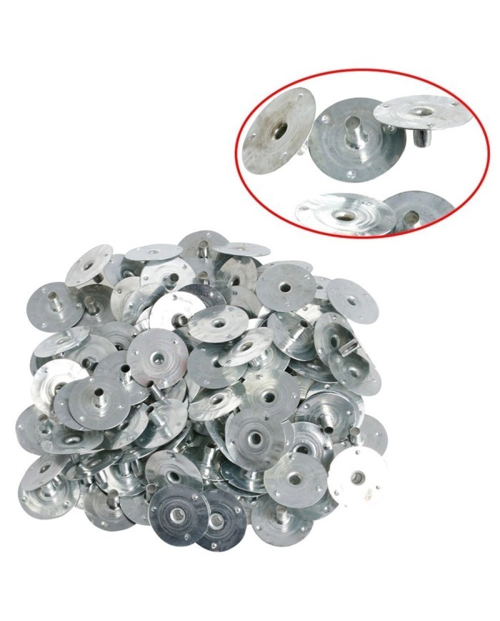 Mum Fitil Ayağı ve Kopçası - Çıt Çıt 100 Adet