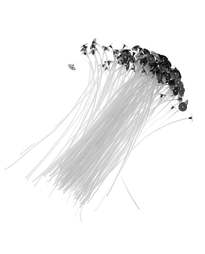 Mum Fitili Hazır Kopçalı 8 cm - 50  Adet