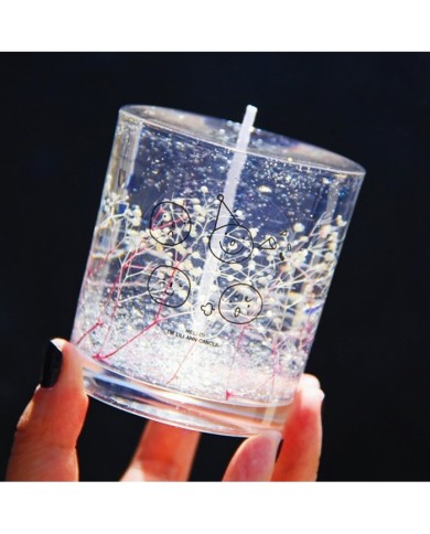 Jel Mum, Mum Jeli, Şeffaf Mum 1 Kilogram