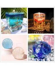 Jel Mum , Mum Jeli , Şeffaf Mum 5 Kilogram