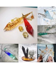 Büyük Kristal Takı Reçine Epoksi Kalıbı -Kod:950