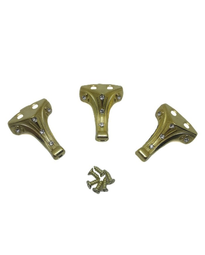 Epoksi Tepsi Tesbih Kutusu Ayakları - Gold