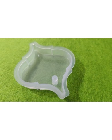 Kuplu Süsleme Epoksi,Mum Kalıbı-Takı-Kod:27