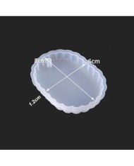 Dalgalı Takı Reçine Epoksi Silikon Kalıp-Kod:41
